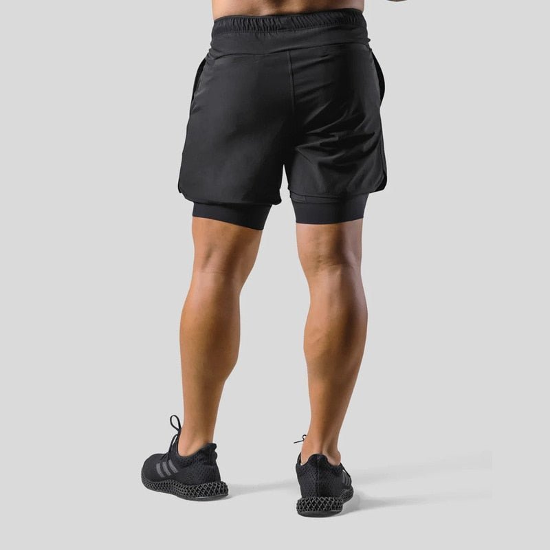 Romeo – Stilvolle 2-in-1 Fitnessshorts