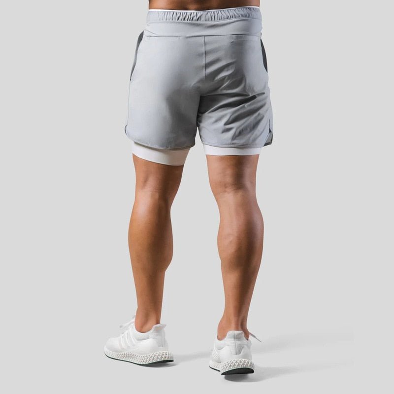 Romeo – Stilvolle 2-in-1 Fitnessshorts