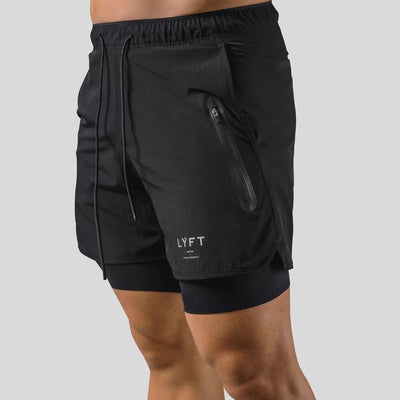 Romeo – Stilvolle 2-in-1 Fitnessshorts