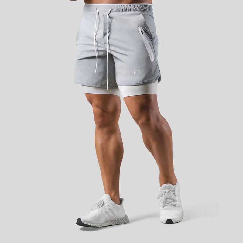 Romeo – Stilvolle 2-in-1 Fitnessshorts