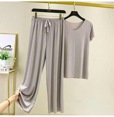 Rosa - Weiches T-Shirt und bequeme Hose Set