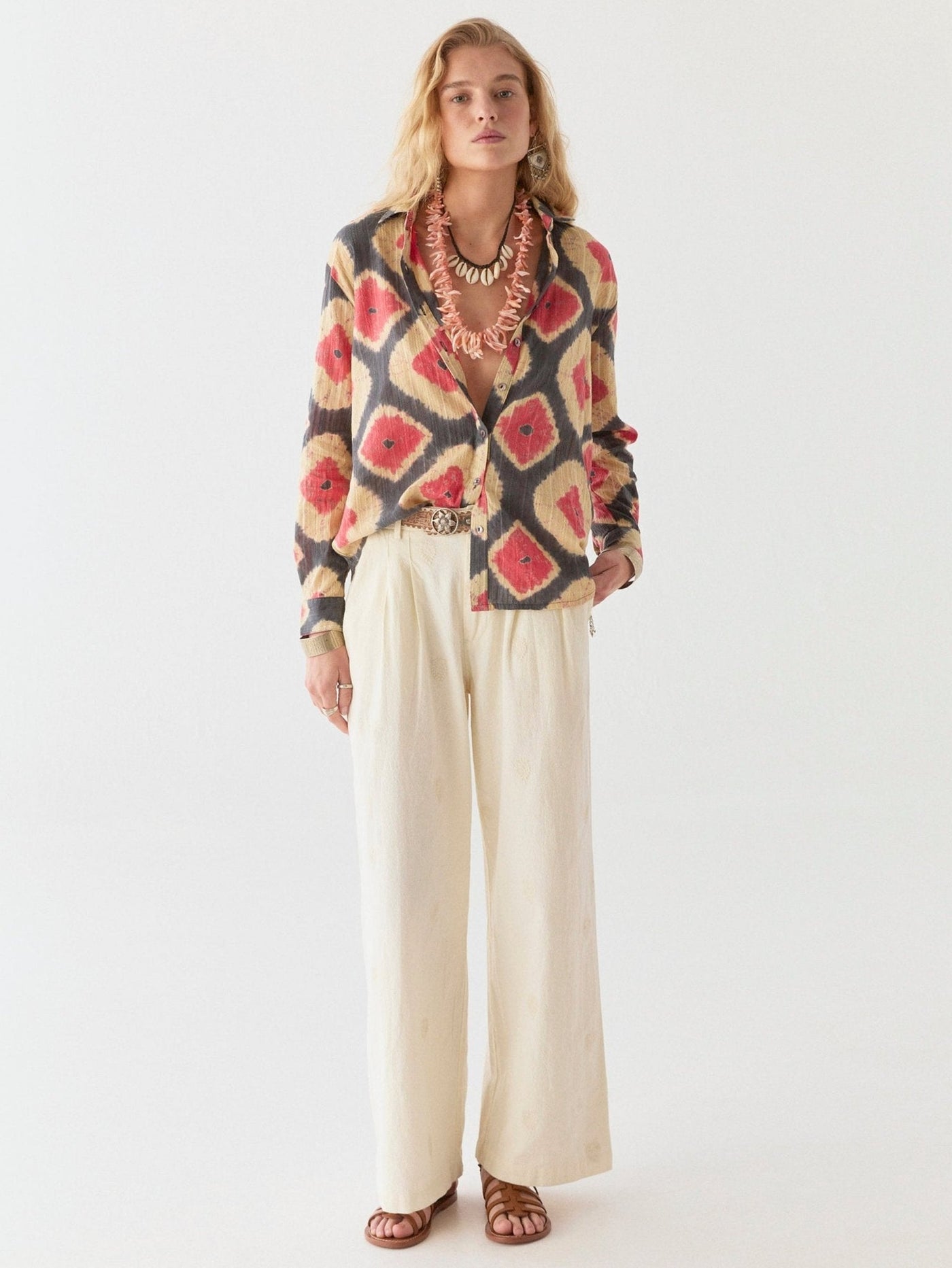 Jay | Rostige Bluse - Casiopea Vulkan