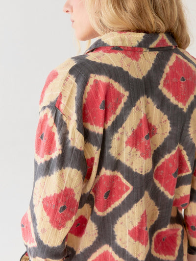 Jay | Rostige Bluse - Casiopea Vulkan