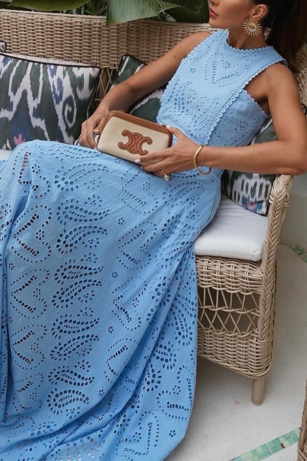 Samira – Stilvolles besticktes zweiteiliges Set