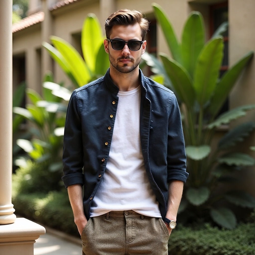 Sandro – Elegantes Slim Fit Hemd