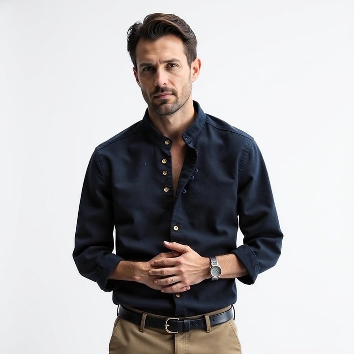 Sandro – Elegantes Slim Fit Hemd