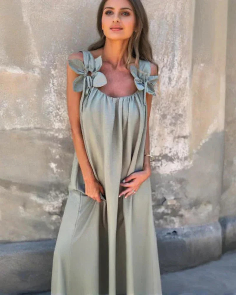 Saskia™ - Geblümtes Maxikleid