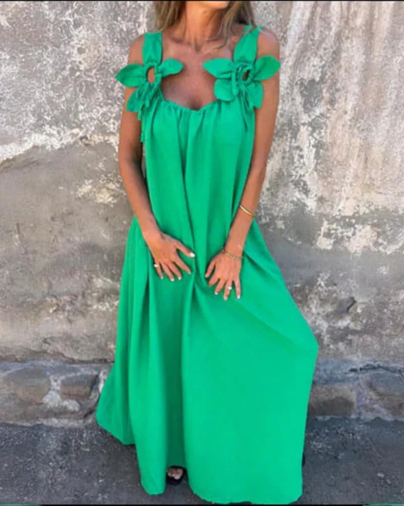 Saskia™ - Geblümtes Maxikleid