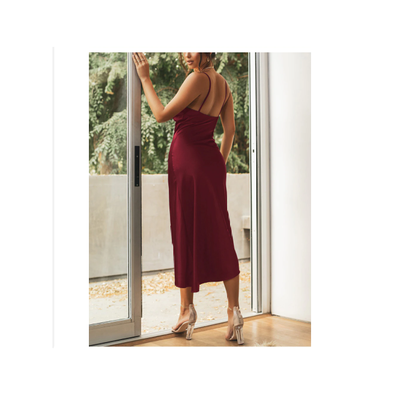 Mabel - Verführerisches Satin-Abendkleid