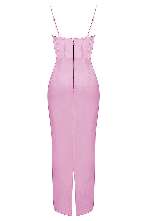 Naomi - Glamouröses Korsett Maxi Kleid Abend