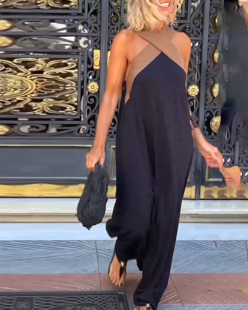 Seraphine – Elegantes Kleid mit Crossover-Ausschnitt