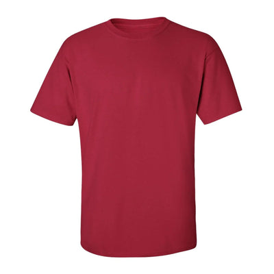 Set aus 3 Herren T- Shirts, 100% Baumwolle (strapazierfähig), Doppelkragen (verbreitert sich nicht), Reguläre Passform (komfortabel), Weinrot (Bordeaux), für jeden St