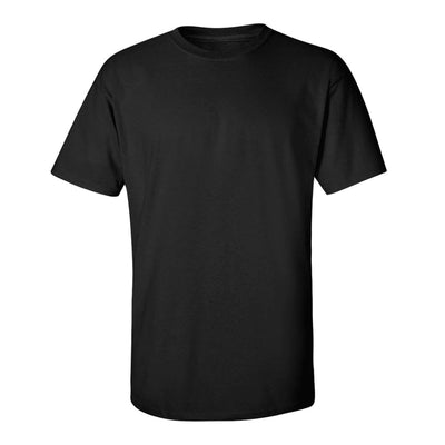 Set aus 3 Herren T- Shirts, 100% Baumwolle (strapazierfähig), Doppelkragen (verbreitert sich nicht), Reguläre Passform (komfortabel), SCHWARZ (für jeden Stil)