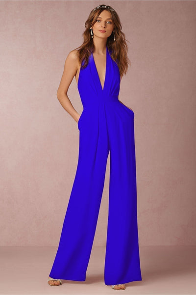 Sigrid Damen-Jumpsuit mit Weitem Bein