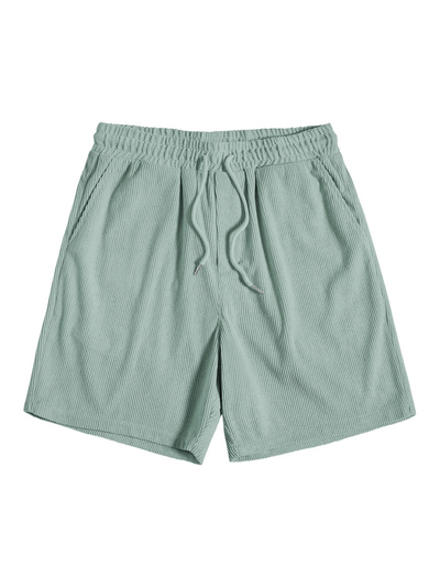 Stylisches Herren Sommer-Set mit Hemd und Cord-Shorts - SommerKern
