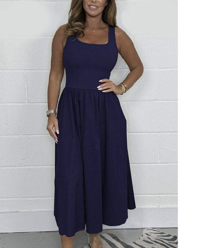 Eduarda | Einfaches Dekorum Maxikleid