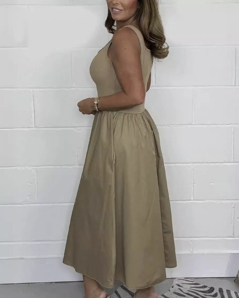 Eduarda | Einfaches Dekorum Maxikleid