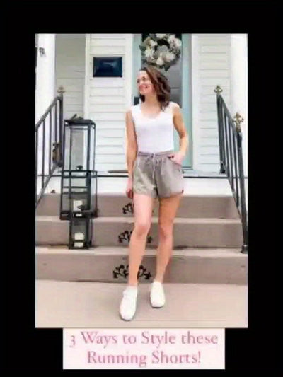 Sophie –  Stylische 2-in-1 Sportshorts mit Taschen