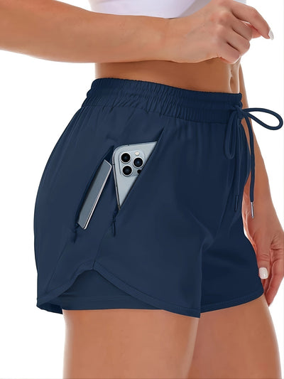Sophie –  Stylische 2-in-1 Sportshorts mit Taschen