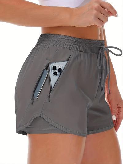 Sophie –  Stylische 2-in-1 Sportshorts mit Taschen