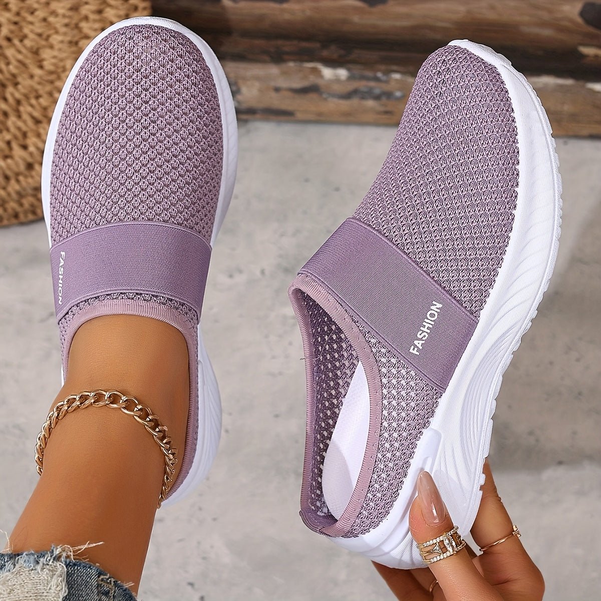 Soraya – Stylische Slip-On Sneakers