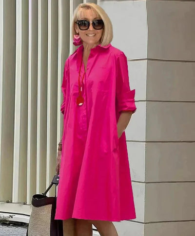 Sorina – Elegantes Hemdkleid