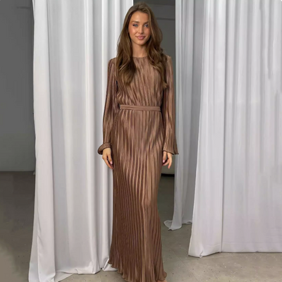 Christina | Neues elegantes Kleid mit ausgestellten Ärmeln