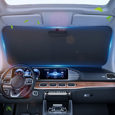 Reyansh | Faltbarer Auto-Sonnenschutz für die Windschutzscheibe