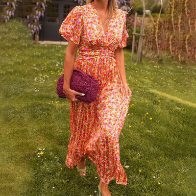 Trudy | Vintage Blumenkleid für Damen