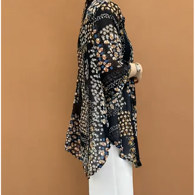 Ursula | Dünnes Damen-Hemd in mittlerer Länge