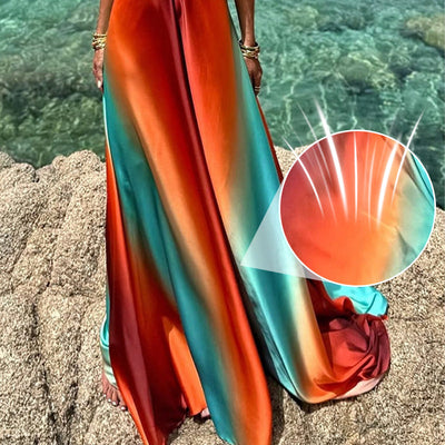 Livia - Sonnenuntergang-Maxikleid