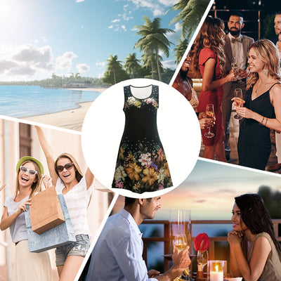 Payton | Sommer-Must-have frauenlose, blumige Sommerkleider