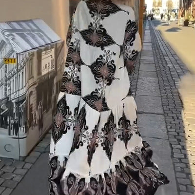 Susanna | Elegante, bedruckte, lockere, fließende Kleider für Damen