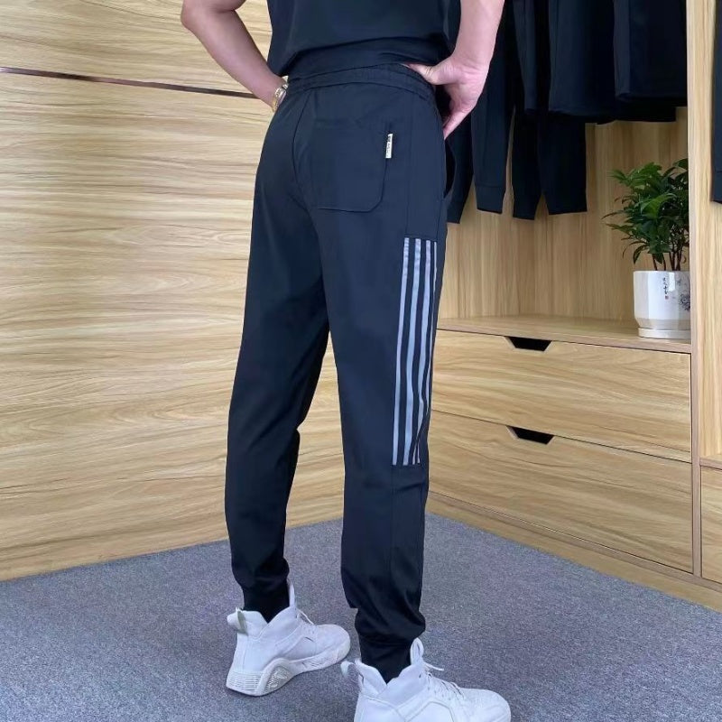 Martino | 2-teiliges Set mit kurzärmeligem Oberteil und Jogginghose mit hohem Stretch für Männer