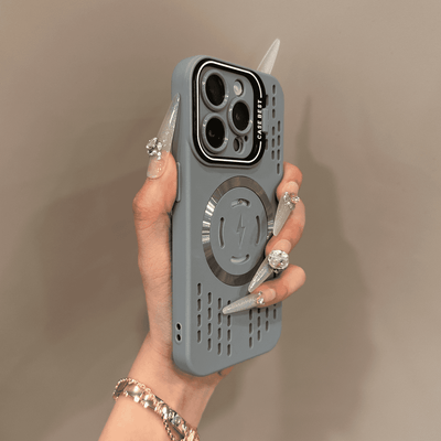 Tina | Weiche Silikon-Sicherheitsschutzhülle mit blitzschneller magnetischer Ladehülle für das