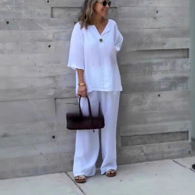 Tanner | 2-teiliges Set aus Oberteil und Hose im Loose Fit für Damen