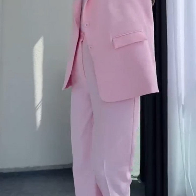 Gisele | Stilvolles Set aus ärmellosem Blazer und hoch taillierter Hose für Damen