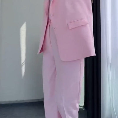 Gisele | Stilvolles Set aus ärmellosem Blazer und hoch taillierter Hose für Damen