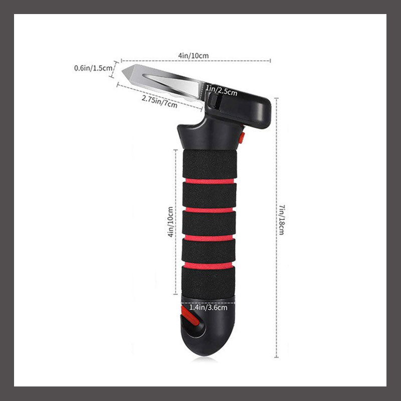 Arielle | 3-in-1-Multifunktions-Notfallhammer für Autotüren