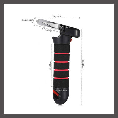 Arielle | 3-in-1-Multifunktions-Notfallhammer für Autotüren