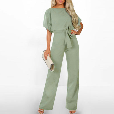 Genesis | Jumpsuit mit hoher Taille und weitem Bein für Damen