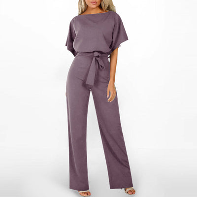 Genesis | Jumpsuit mit hoher Taille und weitem Bein für Damen