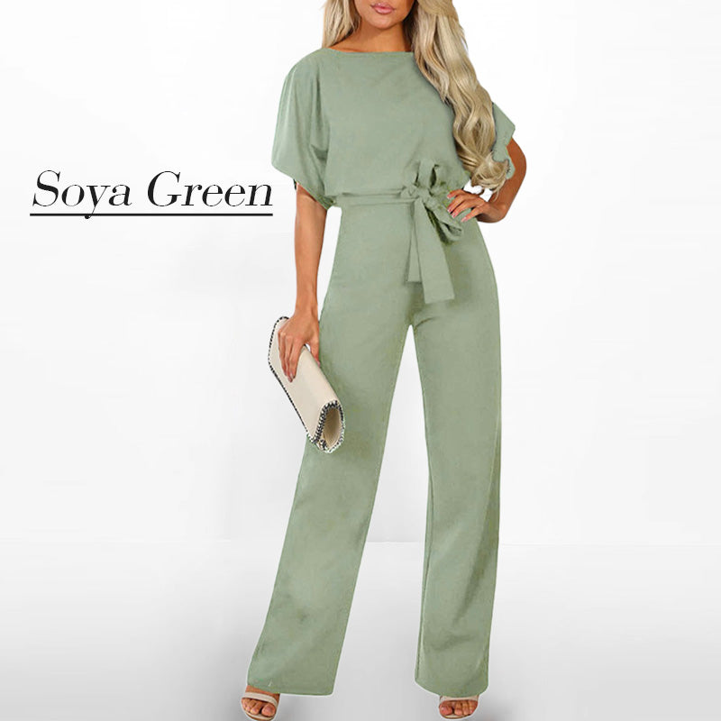 Genesis | Jumpsuit mit hoher Taille und weitem Bein für Damen