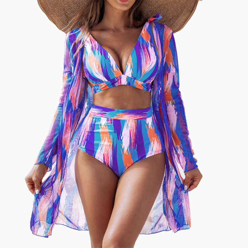 Jane | Stylisches Sexy 3-teiliges Bikini-Set