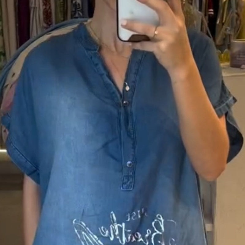 Lori | Leichtes V-Ausschnitt-Kleid für Gelegenheiten