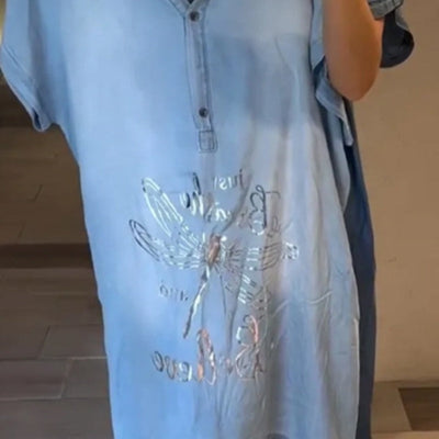 Lori | Leichtes V-Ausschnitt-Kleid für Gelegenheiten