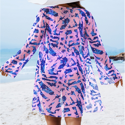 Emmett | Damen 3-teiliger Bikini-Set mit Cover-Up-Oberteil