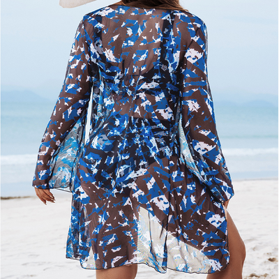 Emmett | Damen 3-teiliger Bikini-Set mit Cover-Up-Oberteil