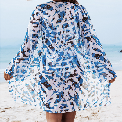 Emmett | Damen 3-teiliger Bikini-Set mit Cover-Up-Oberteil