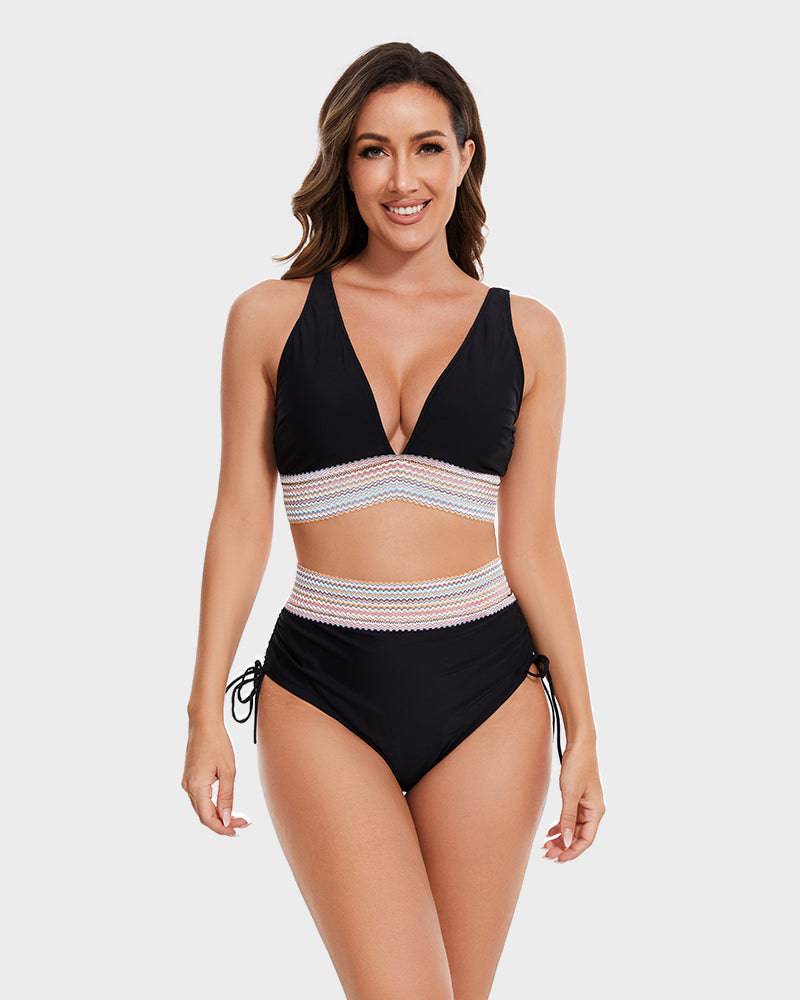 Formende High-Waist Bikinihose – Bauchkontrolle & Komfort